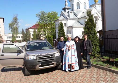Івано-Франківська Архиєпархія відправила на потреби батальйону 